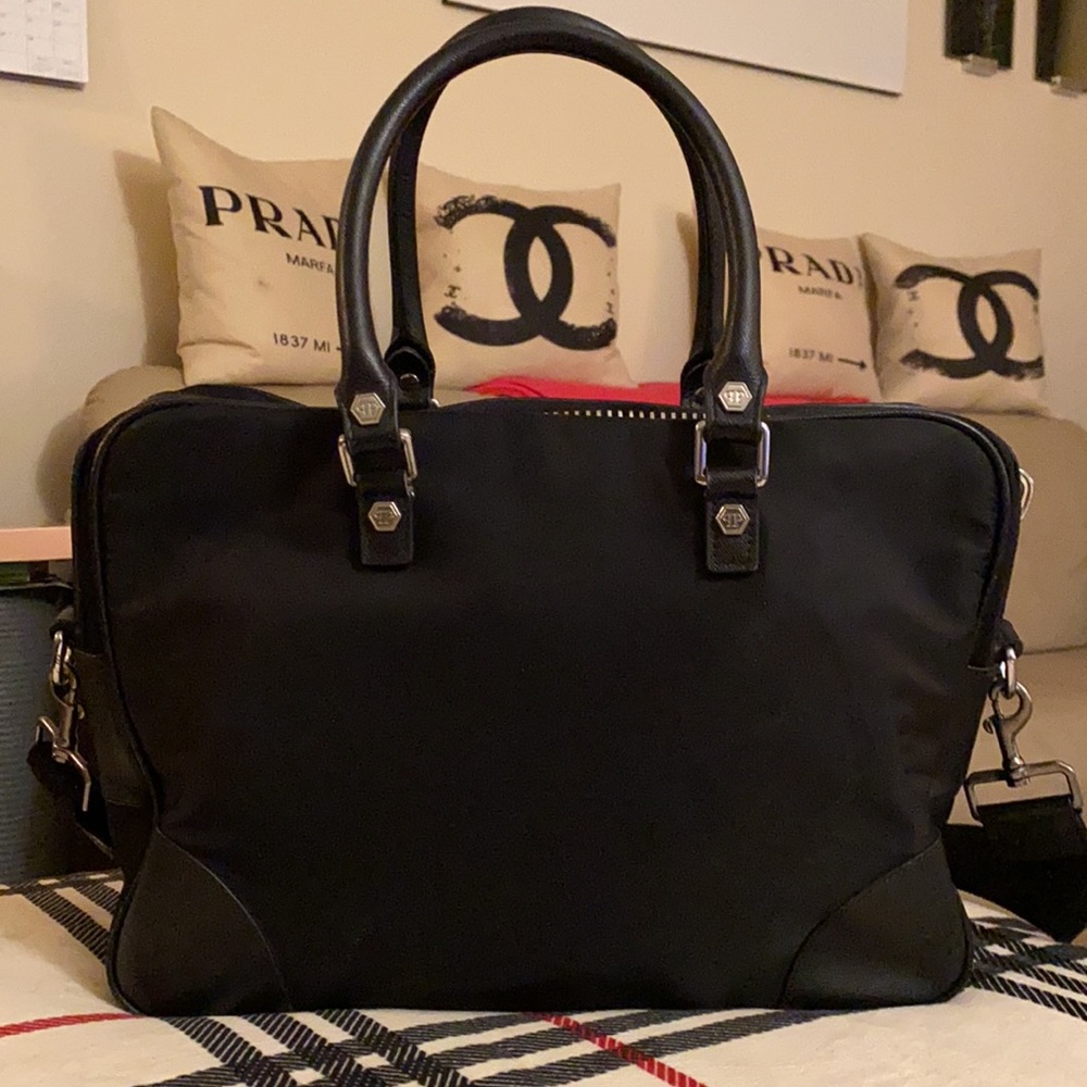 Philipp Plein rare briefcase strap bag UNISEX - Picture 6 of 10